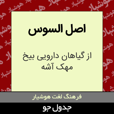 تصویری از اصل السوس