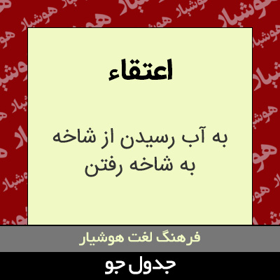 تصویری از اعتقاء