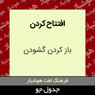 تصویری از افتتاح کردن