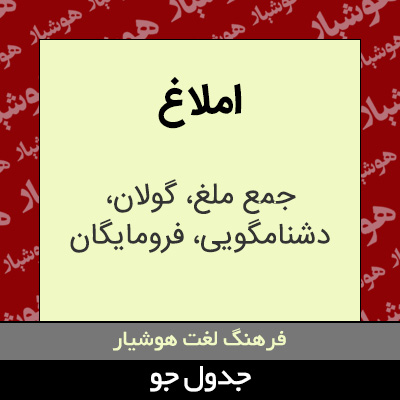 تصویری از املاغ