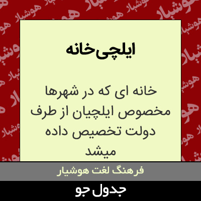 تصویری از ایلچی خانه