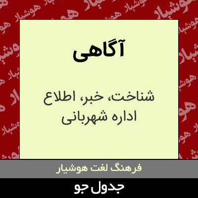 تصویری از آگاهی