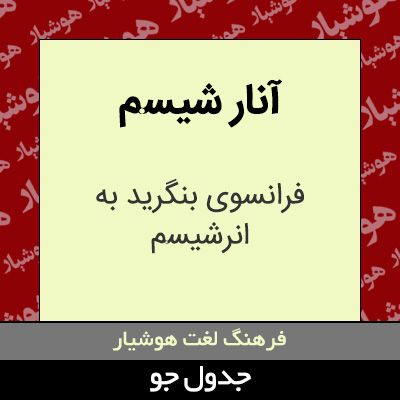 تصویری از آنار شیسم