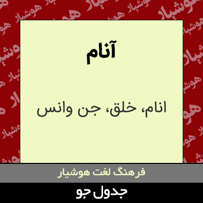 تصویری از آنام