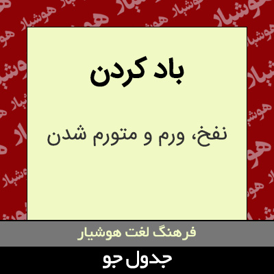 تصویری از باد کردن