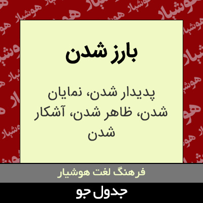 تصویری از بارز شدن