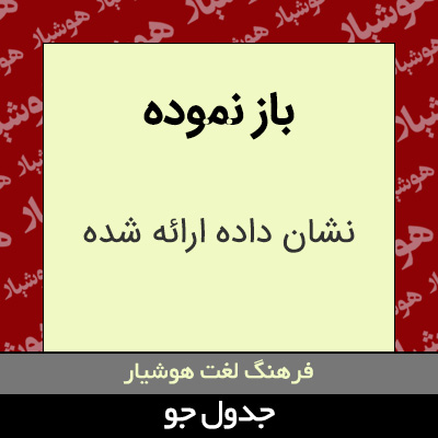 تصویری از باز نموده