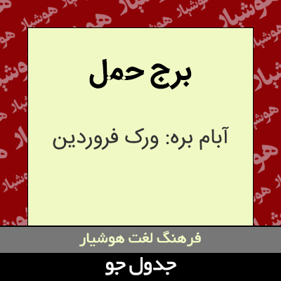 تصویری از برج حمل