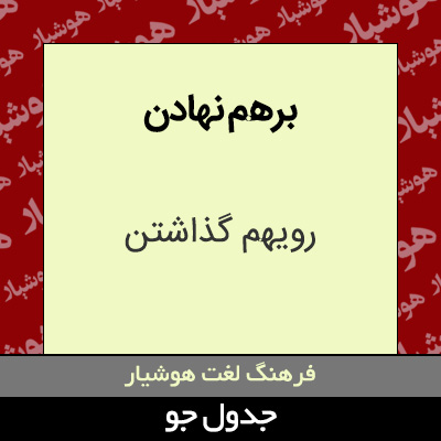 تصویری از برهم نهادن