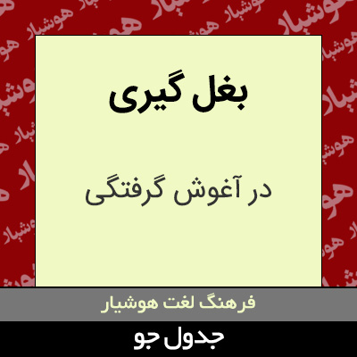 تصویری از بغل گیری