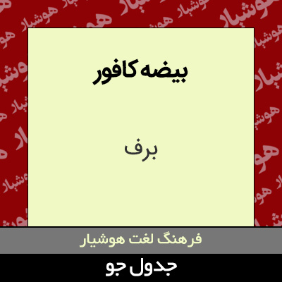 تصویری از بیضه کافور