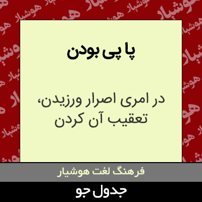 تصویری از پا پی بودن