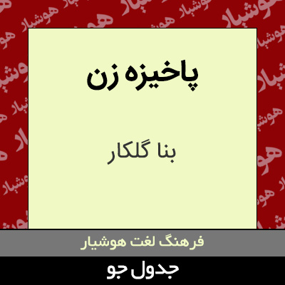 تصویری از پاخیزه زن