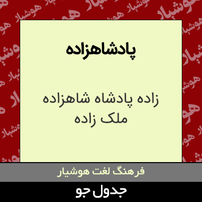 تصویری از پادشاهزاده