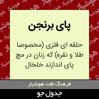 تصویری از پای برنجن