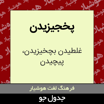 تصویری از پخجیزیدن