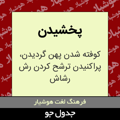 تصویری از پخشیدن