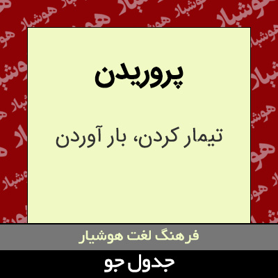 تصویری از پروریدن