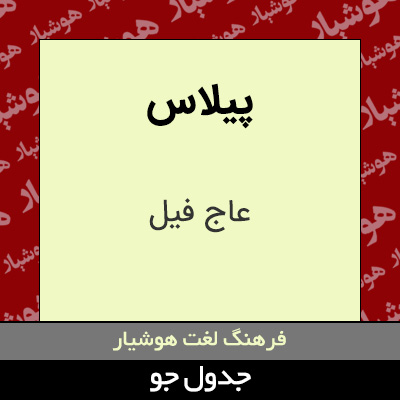 تصویری از پیلاس