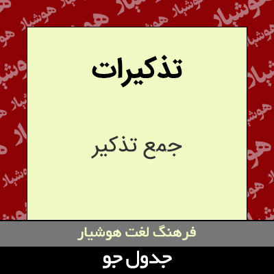 تصویری از تذکیرات