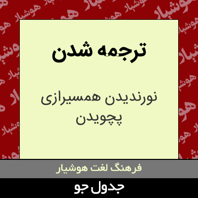 تصویری از ترجمه شدن