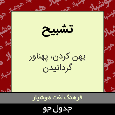 تصویری از تشبیح