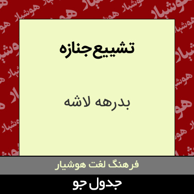 تصویری از تشییع جنازه