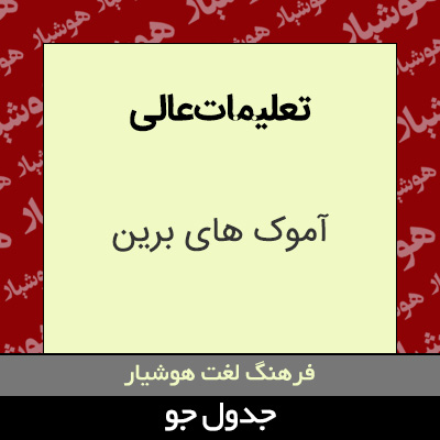 تصویری از تعلیمات عالی