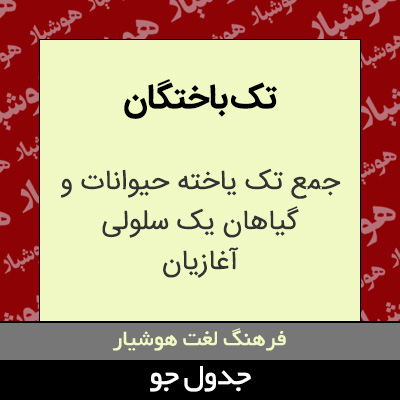 تصویری از تک باختگان