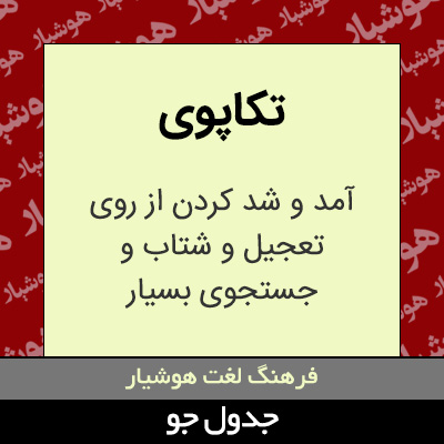 تصویری از تکاپوی