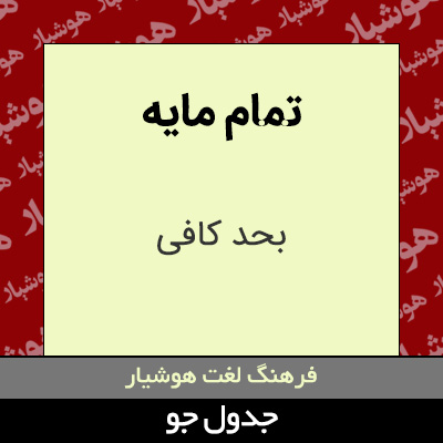 تصویری از تمام مایه