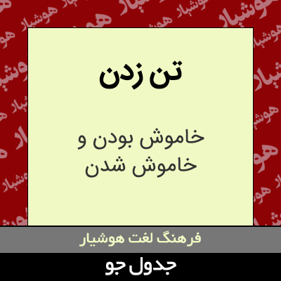 تصویری از تن زدن