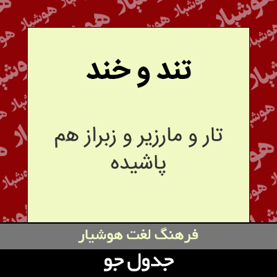 تصویری از تند و خند