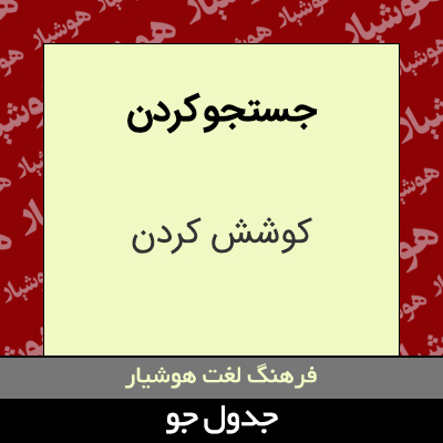 تصویری از جستجو کردن