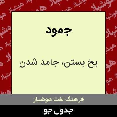 تصویری از جمود