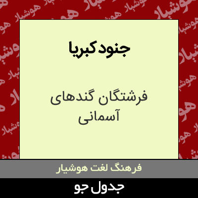 تصویری از جنود کبریا