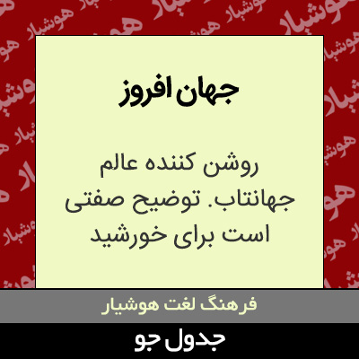 تصویری از جهان افروز