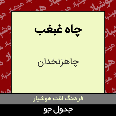 تصویری از چاه غبغب