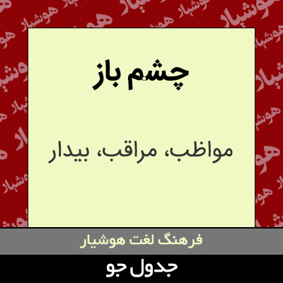 تصویری از چشم باز