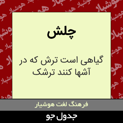 تصویری از چلش