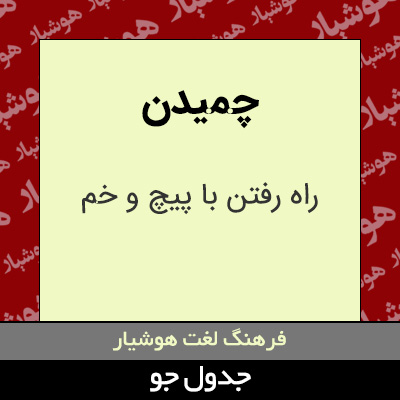 تصویری از چمیدن