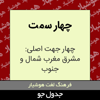 تصویری از چهار سمت