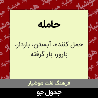 تصویری از حامله