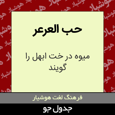 تصویری از حب العرعر