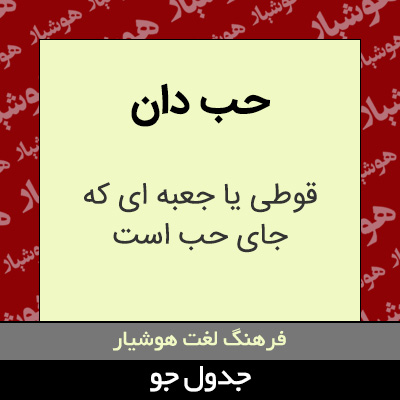 تصویری از حب دان