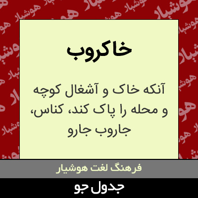 تصویری از خاکروب