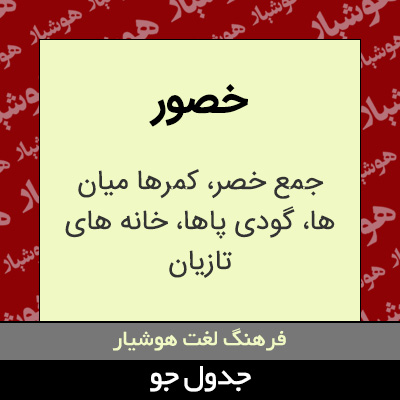 تصویری از خصور