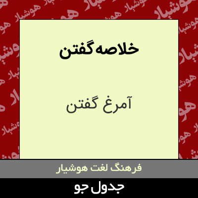 تصویری از خلاصه گفتن