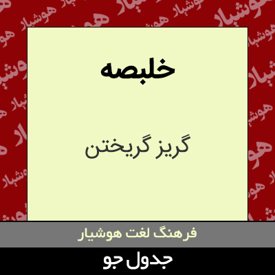 تصویری از خلبصه