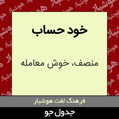 تصویری از خود حساب